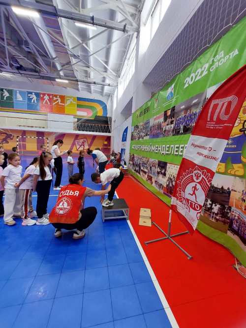 Первоклассники лицея №3 стартовали в учебный год со знакомства с ГТО
