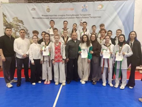 Юные спортсмены встретились в Менделеевске на чемпионате Татарстана по тхэквондо