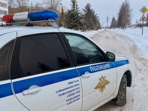 Госавтоинспекция Менделеевска предупреждает водителей о резком похолодании до -27°C  на 18 января