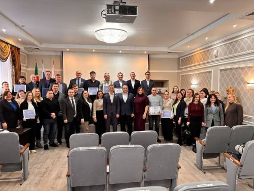 В администрации наградили лучших спортсменов Менделеевска