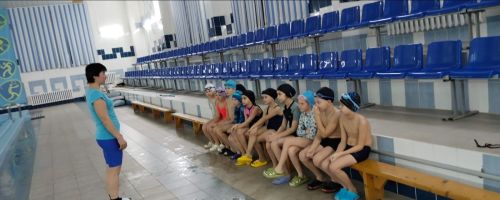В оздоровительном комплексе «Нептун» Менделеевска прошла беседа по безопасности с воспитанниками