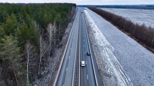 Участок трассы «Казань-Оренбург» под Лаишевом расширили до четырёх полос