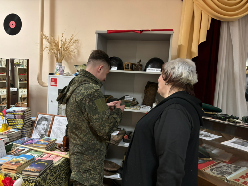 Встреча с героем: боец СВО побывал в Ижёвском СДК
