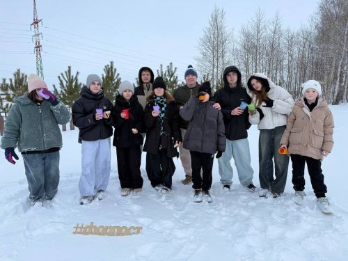 Воспитанники молодёжного центра «Форпост» Менделеевска провели каникулы на лыжной трассе
