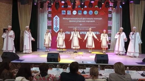 Ансамбль «Эрвел» стали участниками финно-угорского фестиваля «Мы ветви древа одного»