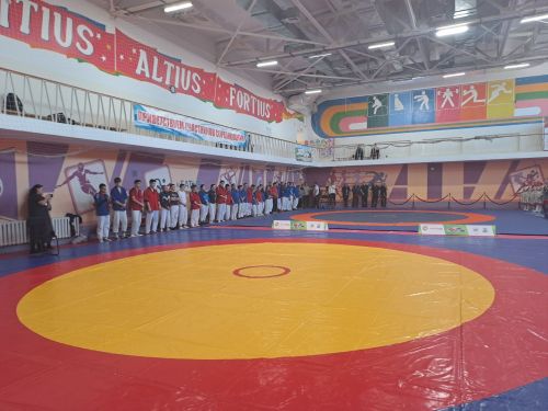 В Менделеевске прошли всероссийские соревнования и чемпионат ПФО по борьбе на поясах