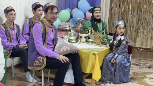В детском саду №11 Менделеевска прошло «Татарское чаепитие»