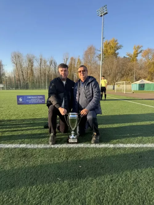 ФК «Аммоний» из Менделеевска стал чемпионом Первой лиги Татарстана