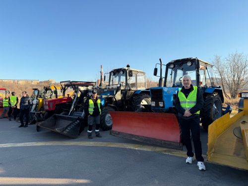 Снегоуборочная техника Менделеевского района готова к зиме