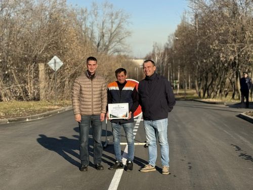 В Менделеевске завершен капремонт дороги к промпарку «Менделеевский» и поселку Бондюга