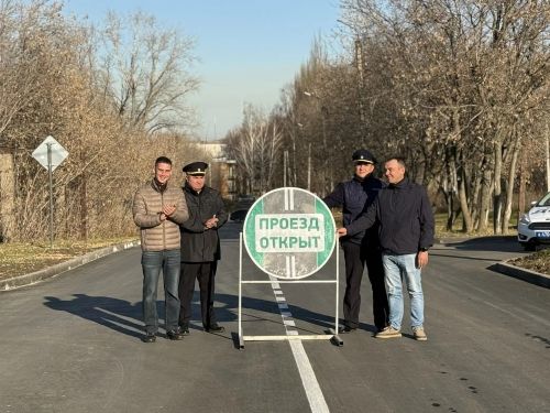 В Менделеевске завершен капремонт дороги к промпарку «Менделеевский» и поселку Бондюга