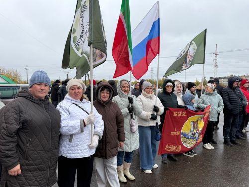 Из Менделеевска отправился очередной гуманитарный груз в зону СВО