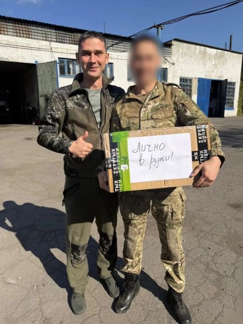 Менделеевск доставил бойцам 20 тонн гуманитарной помощи