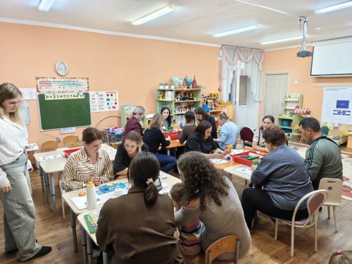 В детском саду «Рябинушка» прошёл мастер-класс «Реакция дружбы»