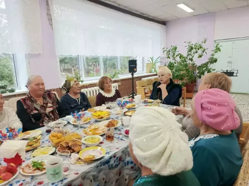 Тихоновский СДК провёл праздник для старшего поколения