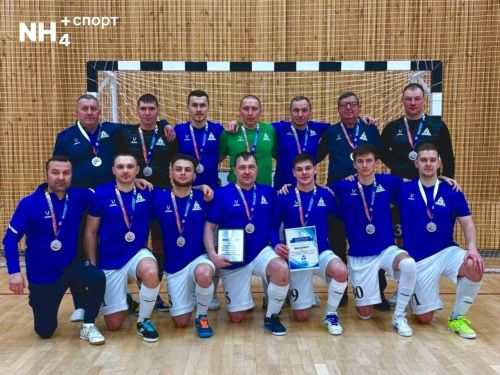 «Аммоний» җыелма командасы футзал буенча көмеш медаль яулады
