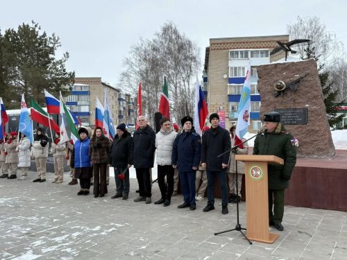 В Менделеевске состоялось памятное мероприятие, посвященное воинам-интернационалистам.