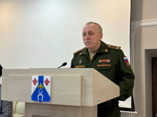 Менделеевск провожает на заслуженный отдых военного комиссара Сергея Залуженко