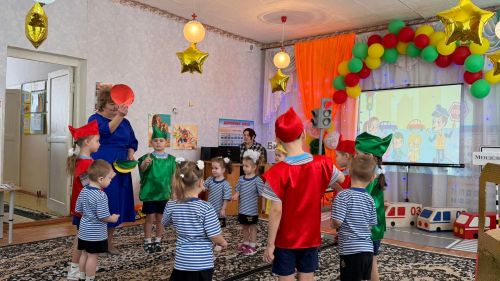 В Бизякинском детском саду Менделеевского района дошкольники изучали ПДД в игровом формате