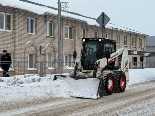 ООО «Нептун +» просит менделеевцев воздержаться от поездок из-за сильного снегопада