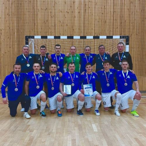 Команда «Аммоний» из Менделеевска завоевала серебро на Кубке Татарстана по футзалу
