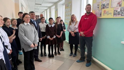 В школе №2 Менделеевска открылся современный медиа-центр