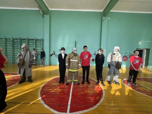 В школе №2 Менделеевска прошел школьный этап военно-патриотической игры «Зарница 2.0»