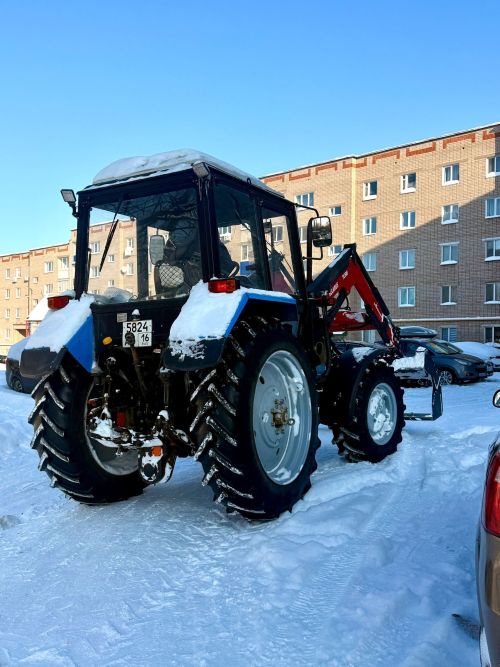В Менделеевске утверждён график расчистки снега во дворах