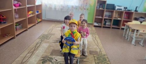 В Брюшлинской школе прошло занятие по правилам дорожного движения