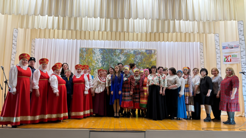 В Татарско-Челнинском сельском доме культуры встретились любители народного творчеств
