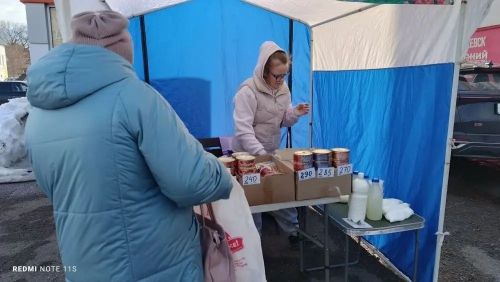 Менделеевцы закупают свежие продукты у местных фермеров