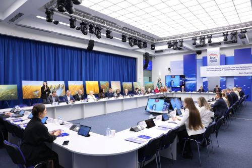 Партпроект «Предпринимательство»: обсудили поддержку МСБ, экспорт и вовлечение участников СВО в креативные индустрии