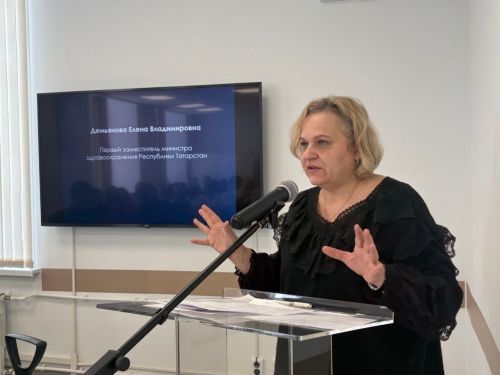 Елена Демьянова положительно оценила работу Менделеевской ЦРБ на медицинском совете