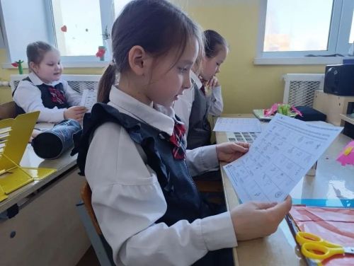 Юные менделеевцы развивали память, внимание, мышление и орфографическую зоркость