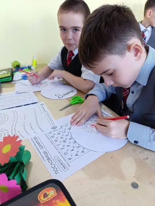Юные менделеевцы развивали память, внимание, мышление и орфографическую зоркость