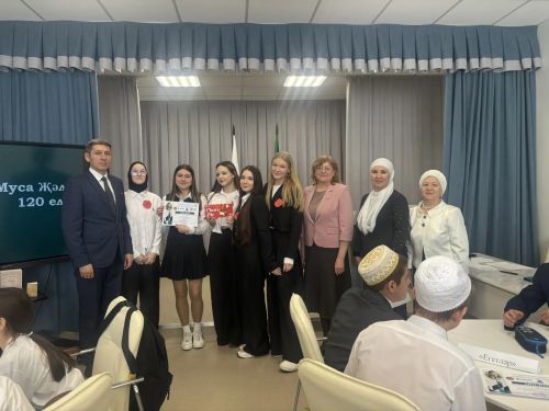 Татар китапханәсе, «Мирас» татар гимназиясендә, М.Җәлилнең 120 еллыгына багышланган әдәби викторина үткәрде