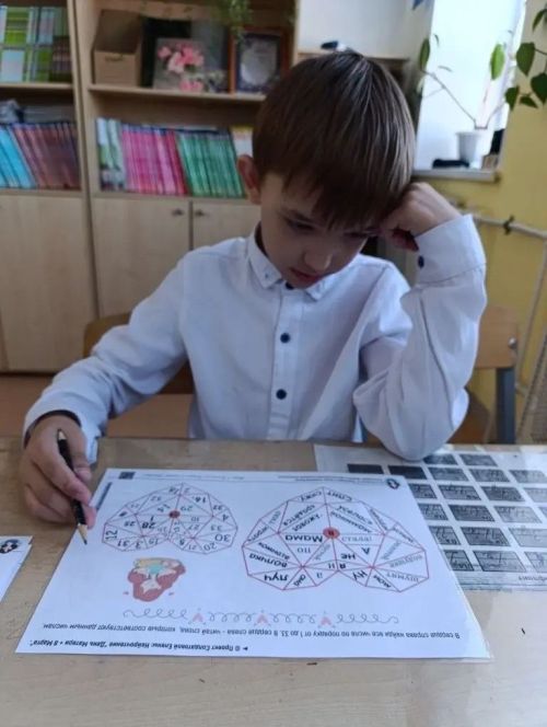Юные менделеевцы развивали память, внимание, мышление и орфографическую зоркость