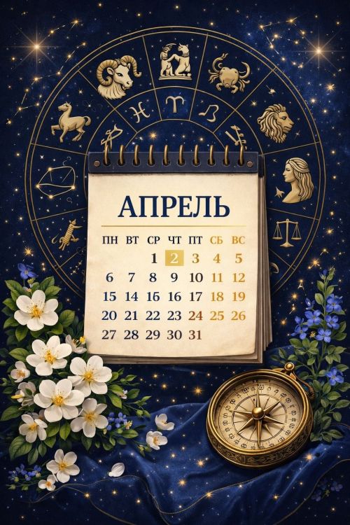 Астрологический прогноз на апрель 2026: как звёзды повлияют на карьеру, финансы и любовь