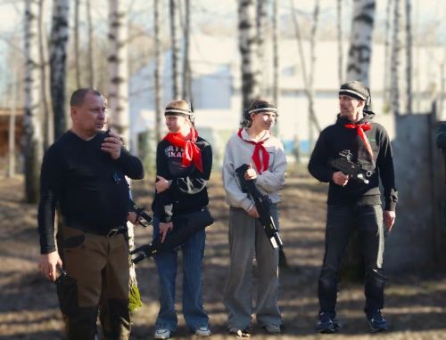 В Татарстане прошли соревнования по лазертагу среди ветеранов СВО и детей-сирот