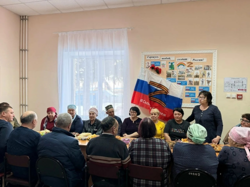 Встреча с участником СВО в Тураево: награды, чай и поддержка «Йорэк жылысы»