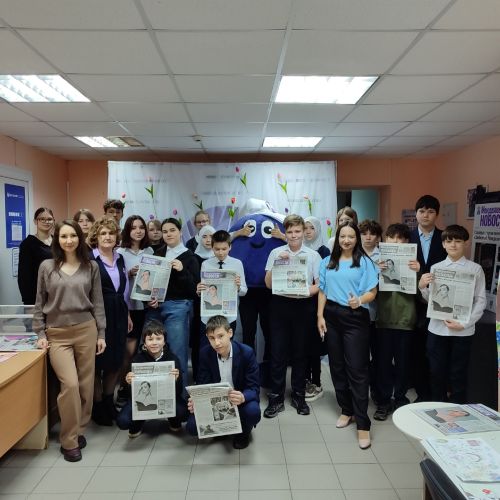 Школьники Менделеевска узнали, как создаются новости на русском и татарском языках