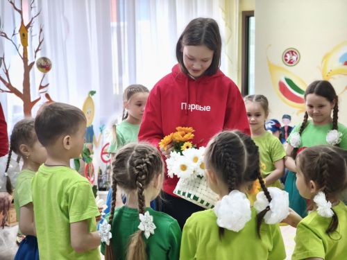 Активисты Движения Первых Менделеевска побывали в гостях у дошколят – юных экологов