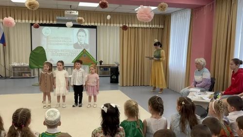 В детском саду Менделеевска провели мероприятия, посвящённые 140-летию Габдуллы Тукая