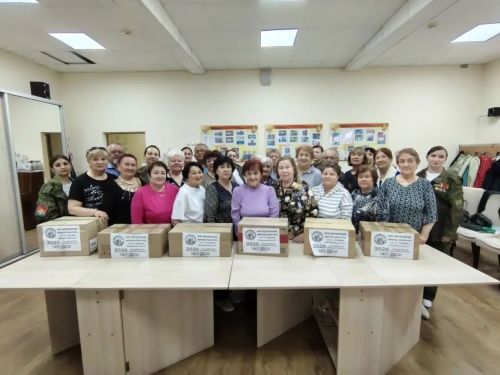 Хор ветеранов Менделеевска отправил посылки бойцам в зону СВО