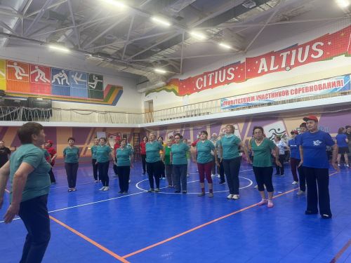 В Менделеевске проходит спартакиада среди людей третьего возраста