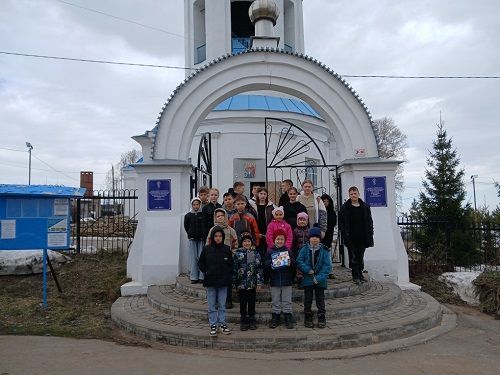Воспитанники приюта «Камские зори» Менделеевска посетили храм в Вербное воскресенье