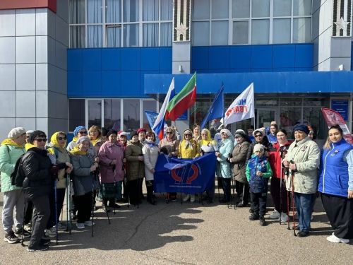 Шәһәр халкы тормыш өчен 10 000 адым ясады