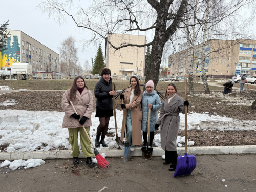 В Менделеевске продолжается санитарно-экологический двухмесячник
