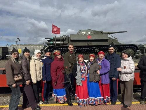 Чаллыда «Җиңү паровозы» күчмә музее булды