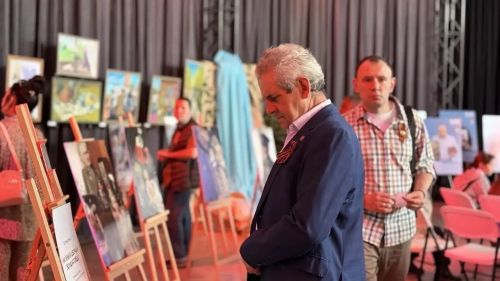 Менделеевскида “Атмосфера” арт-киңлеге Җиңү көнендә Тынычлык гөмбәзе булды